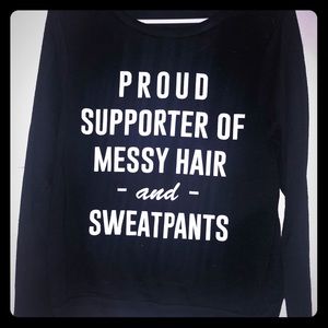 “Slogan” sweater